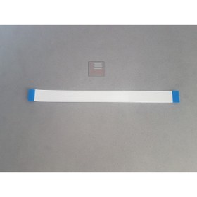 Resim FFC 15 Pin 20cm Düz 1mm Adımlı Esnek Flex Kablo Awm 20624 80c 60v Şerit Fleks Film 