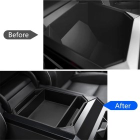 Resim Serfhyff Cybertruck 2024 Için Orta Konsol Düzenleyici (Yurt Dışından) 