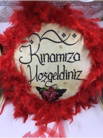 Resim Genel Markalar Deri Tef 28 Cm Tüylü Kırmızı 