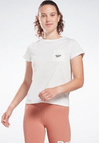 Resim Reebok Rı Tee Beyaz Kadın Kısa Kol T-shirt 