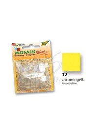Resim Folia Transparan Mozaik 10X10 Mm 190 Adet Sarı 57212 