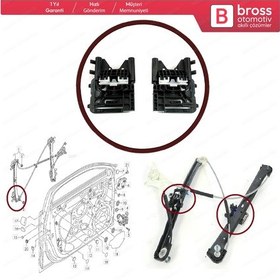 Resim Audi A3 S3 8v Mk3 için Ön Cam Kriko Klips Set 8v4837461 8v4837462 N11.873 