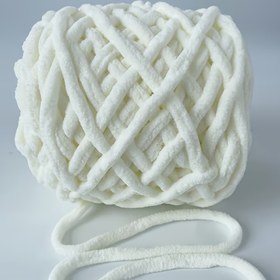 Resim 1 adet %100 Polyester Süper Kalın Örgü İpi, 100g / 1 Top, Kanca Şallar, Şapkalar, Battaniyeler, Çantalar, Matlar için Yumuşak, Sıcak, Rahat ve Kabarık Chenille İpeği Beyaz, Pembe, Kahverengi, Sarı, Yeşil, Gri, Mavi, Mor 