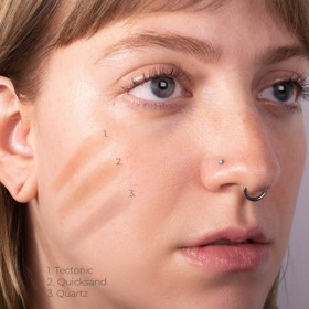 Resim Tectonic - Vegan Bronzlaştırıcı (Bronzer) <br> Sıcak alt tonlu açık kahverengi<br><br> 