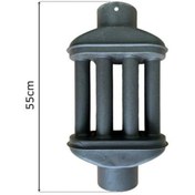 Resim Genel Markalar 1. Kalite Mat Siyah Boru Üstü Petek Cimri Isı Dağıtıcı. 