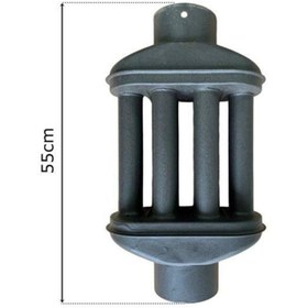 Resim Genel Markalar 1. Kalite Mat Siyah Boru Üstü Petek Cimri Isı Dağıtıcı. 