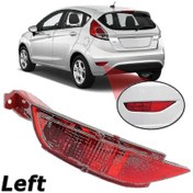Resim Ford Fiesta Mk7 Cmax Sağ Arka Tampon Reflektör Sis Lambası Arka Fren Lambası 2008 - 2015 Sol 