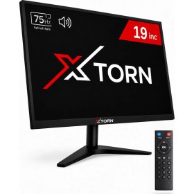 Resim Uptech Torn 19" LED Monitör 75Hz 5ms Dahili Hoparlörlü Uzaktan Kumandalı HDMI VGA Geniş Ekran 