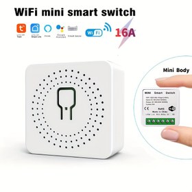 Resim 2 Yollu Tuya Mini WiFi Akıllı Anahtar Modülü - 16A Ağır Hizmet Tipi Röle, Ses Kontrolü, Uzaktan Kumanda, Zamanlayıcı, Kolay Kurulum, Alexa, Google Home, IFTTT ile Uyumlu, Yüksek Kaliteli Röle 