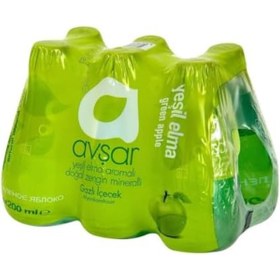 Resim STOREMAX Avşar Yeşil Elma Aromalı Maden Suyu 200 ml 6'lı 1174223 