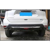 Resim Nissan X-Traıl 2014-2017 Arka Sıs Kaplama Nıkelaj 