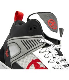 Resim Xpd Moto-1 Sneakers Bot Siyah - Beyaz Yüksek Performanslı Su Geçirmez Motosiklet Koruma Ayakkabısı 