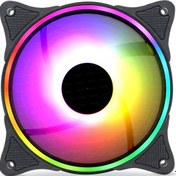 Resim Dark 12cm Addressable RGB Twister Fan (3pin+3pin) (Guardian PRO Fan) (DKCF128ARGB) 