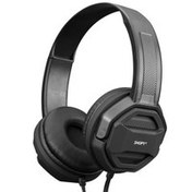 Resim SNOPY SN-101, BONNY, Siyah, Kablolu, 3,5mm Jac, Ayarlanabilir Kafa Bandı, Microfonlu Kulaklık 