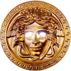 Resim Medusa Duvar Aplik, Çap Ø28 X H7 Cm, 220v 6w Slim Led Spotlu Altın 