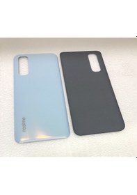 Resim Realme 7 Rmx2151 Arka Kapak Pil Kapağı - Siyah 