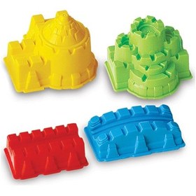 Resim Art Sand Kale Seti 500 Gr. - Oyun Kumu Seti - Kinetik Kum Seti - Natural Kum - Doğal Kum Renkli 