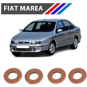 Resim Fiat Marea Diesel Enjektör Pulu Düz Tip 4 Adetli Set 