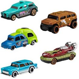Resim Hot Wheels Beşli Araba Seti HW Getaways JBJ77 