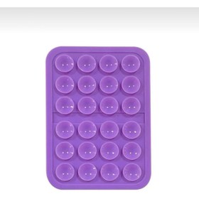 Resim Genel Markalar Silikon Vakumlu Yapışkanlı Kaymaz Vantuz Cep Telefon Tutucu Akrobat Mor Belirtilmemiş Silikon 