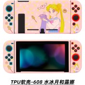 Resim Zljnx Nintendo Switch Konsolu ve Joy Con ile Uyumlu Switch Tpu Ince Kılıf Kapağı Için Koruyucu Kılıf (Yurt Dışından) 