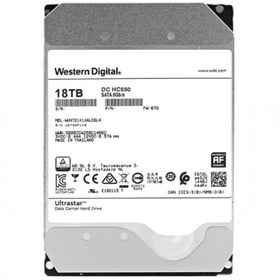 Resim WD Ultrastar DC HC550 Enterprise 18TB -0F38459 Orjinal - Faturalı - Garantili Ürünler - Hızlı Gönderim