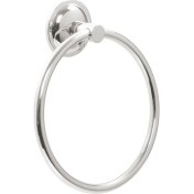 Resim Melissa Yuvarlak Havluluk Krom 