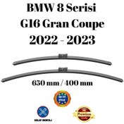 Resim Bmw 8 Serisi G16 Gran Coupe 2022 2023 Uyumlu Ön Cam Silecek Süpürgesi Takımı 650/400mm Silbak Sb2616c 