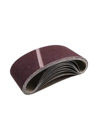 Resim 10 Adet 100x610mm Zımpara Kayışları Zımpara Kağıdı Zımpara Bantları Zımpara Güç Döner Araçları Dremel Aksesuarları, 60 İrmik 