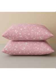 Resim Brillant Yastık Kılıfı Pembe Renk 