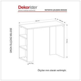 Resim Dekorister Netenya Çalışma Masası 