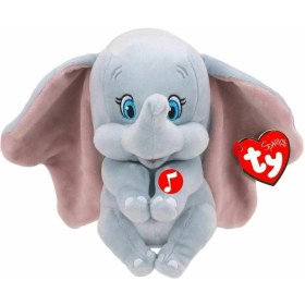 Resim MCM Group Ty Sparkle Sesli Peluş Fil Dumbo 15 cm 