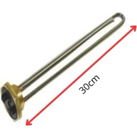 Resim İnox Rezistans 11/4'' Krom Güneş Enerjisi Rezistansı 2000 Watt Adet 