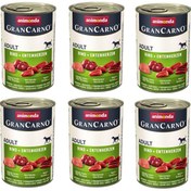 Resim Animonda Gran Carno Sığır Ve Ördekli Köpek Konserve 400 G X 6 Adet 