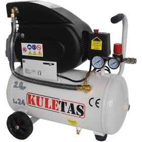 Resim Kuletaş HM2024 2 HP 8 Bar 24 L Hava Kompresörü 