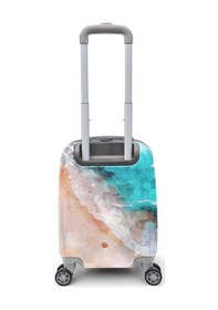 Resim Coral High Renkli Desenli Mini Kabin Boy Valiz 40cm 16764 Çok Renkli 
