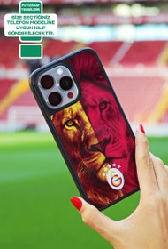Resim Galatasaray 5 Yıldız Parçalı Aslan Telefon Kılıfı - iPhone 16 Pro Max 