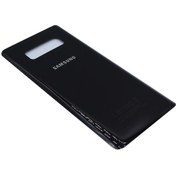 Resim Samsung Galaxy Note 8 Uyumlu Arka Kapak Cam Pil Batarya Kapağı 