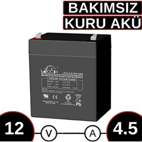 Resim LEOCH 12V 4,5AH KURU TİP AKÜ 