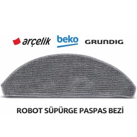 Resim Öz Beyaz Eşya Grundig VCR-7330 Robot Süpürge Paspas Bezi 