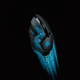 Resim Logitech G402 Hyperıon Fury Siyah Kablolu Mouse 