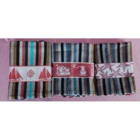 Resim 3'lü Renkli Mutfak El Bezi 