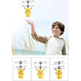 Resim Denecta Uçan Pikachu Oyuncak Hareket Sensörlü Işıklı Flying Pokemon 
