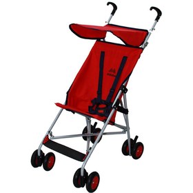 Resim Aldeba 3020 Pratik Baston Bebek Arabası Kırmızı 