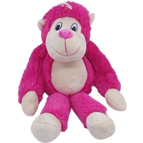 Resim MCM Group Peluş Maymun 40 cm - Yumuşak Peluş - G5501 - Pembe (Lisinya) 