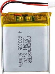 Resim 603035 3.7 VOLT 600 MAH LİTYUM POLİMER PİL 