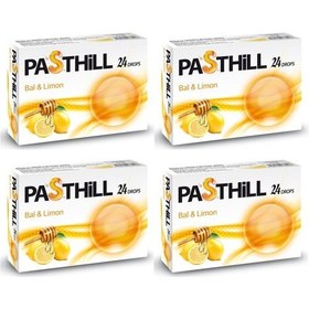 Resim Pasthıll Bal ve Limon 24 Adet Boğaz Pastili 4'lü Paket 