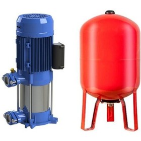 Resim Nortek 2 Hp 50 Lt Dik Tanklı Paslanmaz 220v Paket Hidrofor Seti 