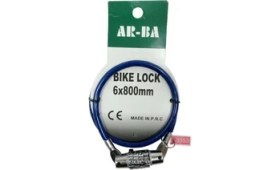 Resim Toptancı Kapında Şifreli Bisiklet Kilidi 