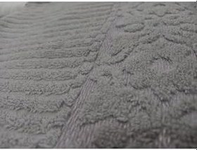 Resim 70X140Cm Orta Boy Banyo Havlusu Gri%100 Pamuklu, Gri 